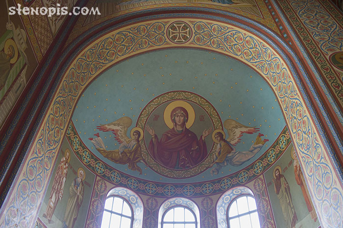Орнаменты в росписи соборов СПб