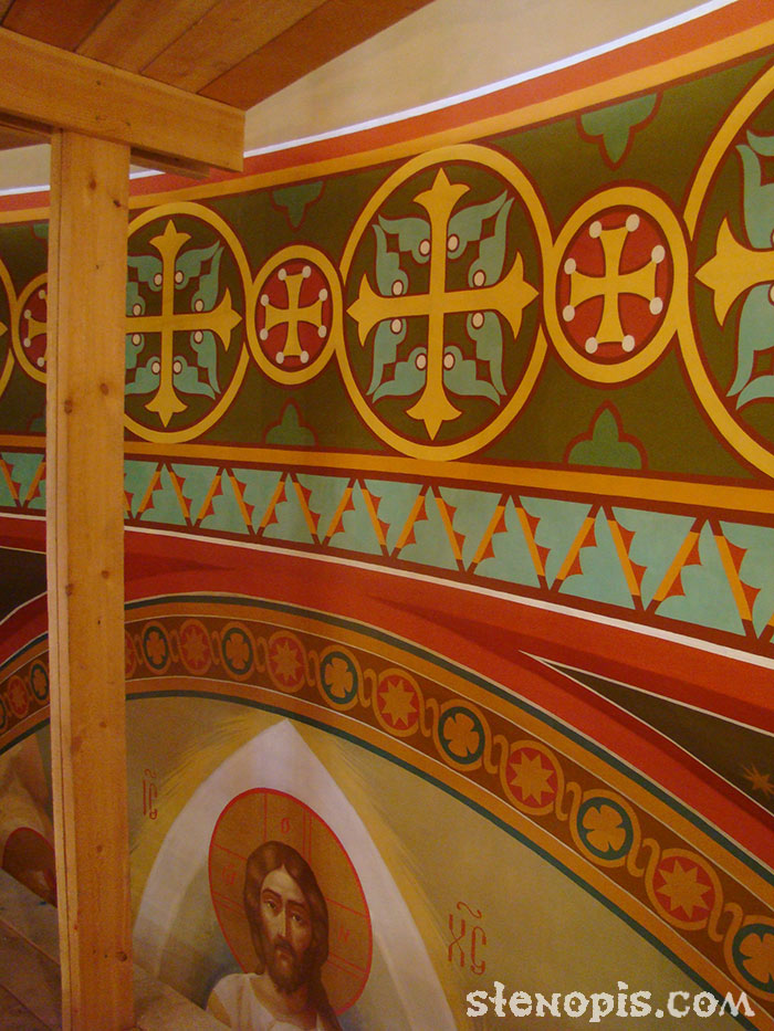 Орнаменты в соборе Архангела Михаила